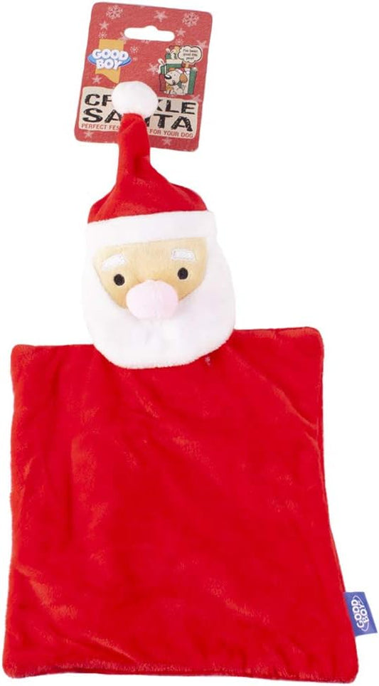 Good Boy Crinkle Santa Blanket Small