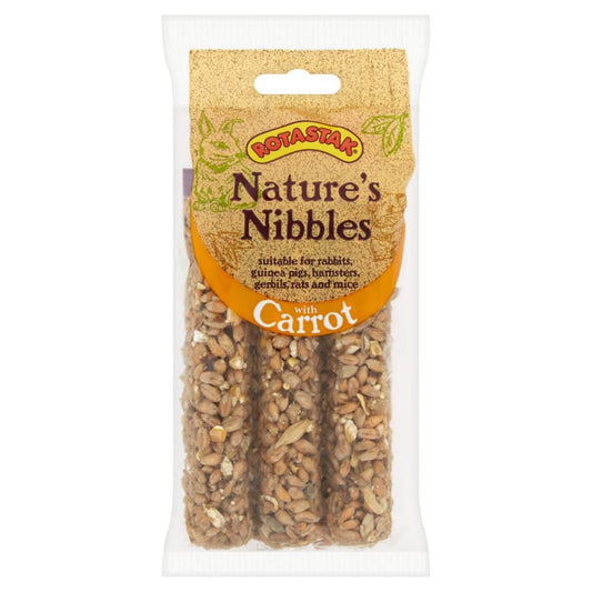 Rotastak Natures Nibbles With Carrot 3pcs