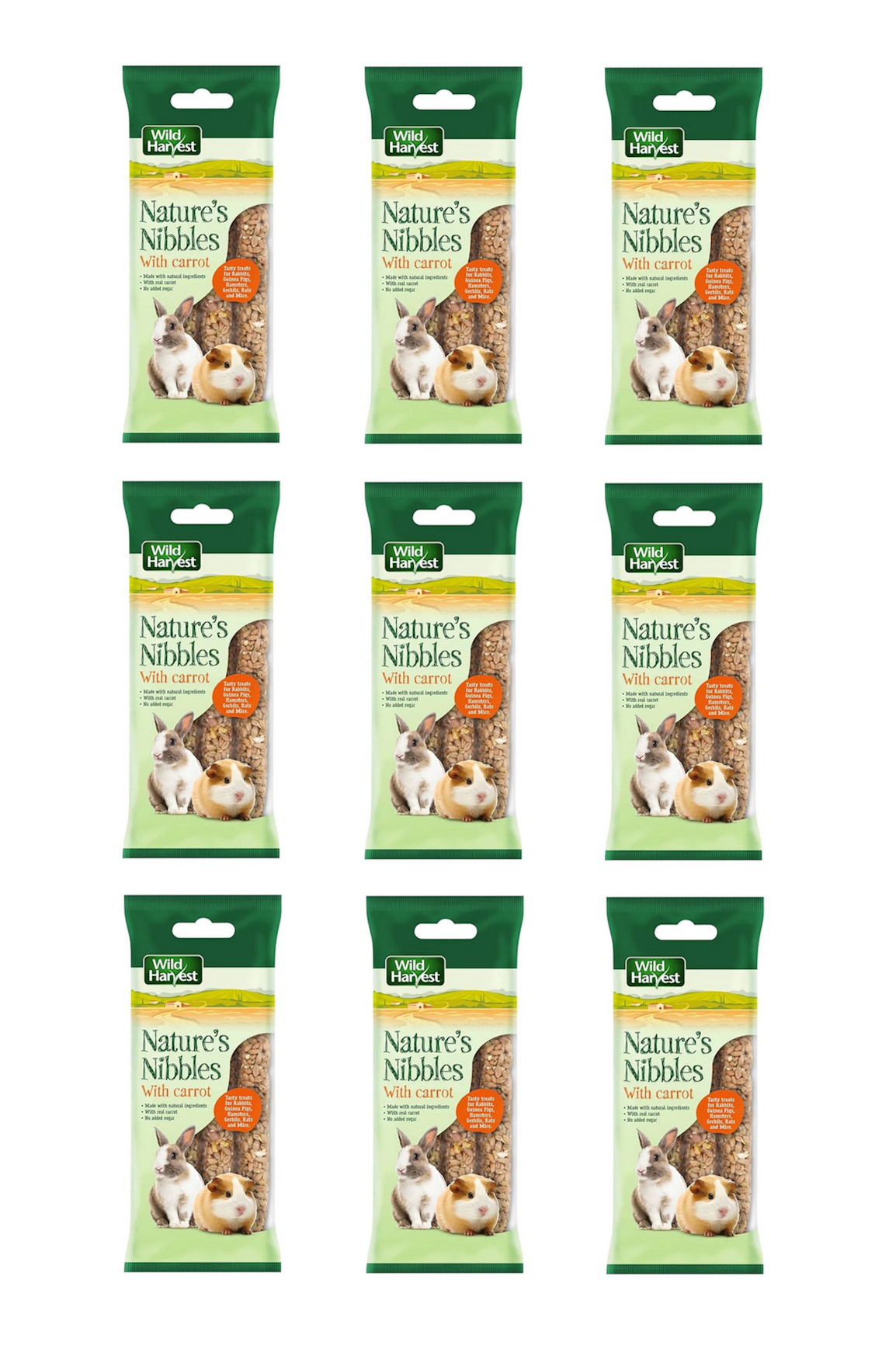 Rotastak Natures Nibbles With Carrot 95g