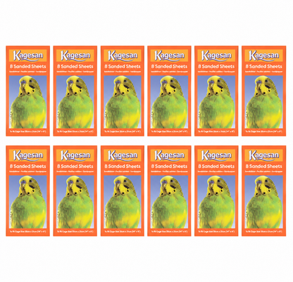 Kagesan Orange 14"x 8" 8 Sheets