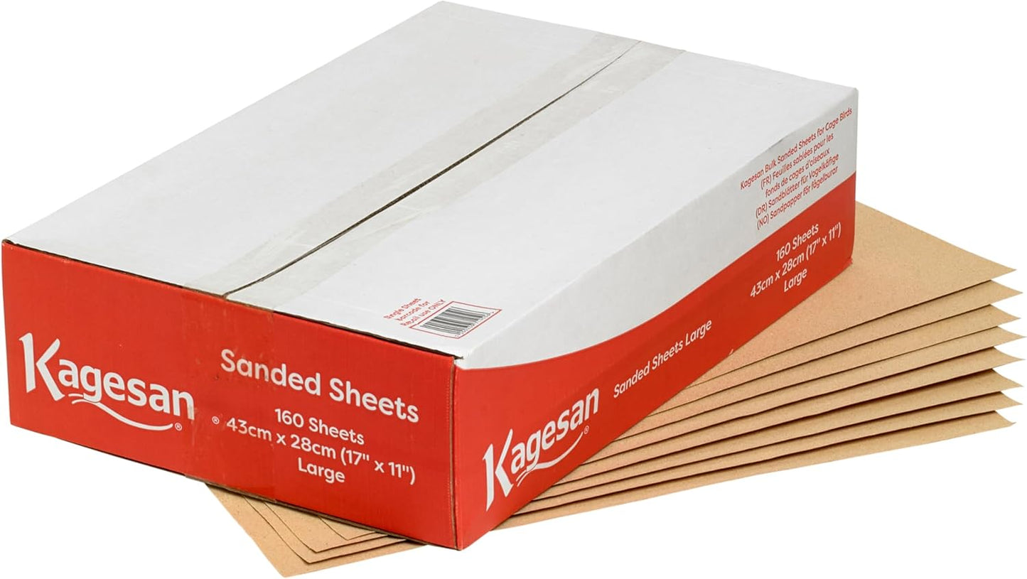 Kagesan Bulk Red Sandsheets Large 17 X 11" 160pcs
