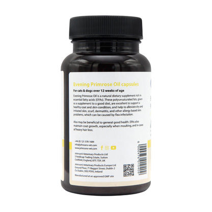 Johnson's Veterinary Evening Primrose Oil Capsules 60 Capsules