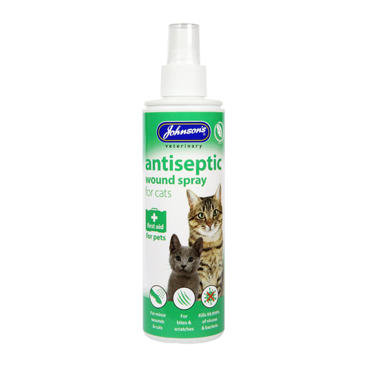 Johnson's Antiseptic Wound Spray For Cats 200ml