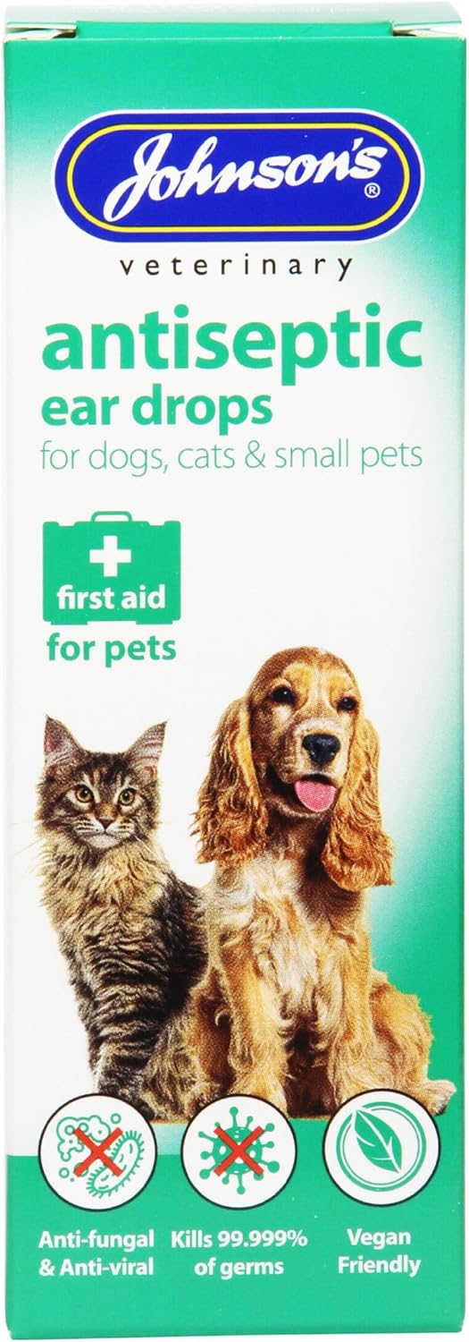 Johnson's Veterinary Antiseptic Ear Drops 50ml