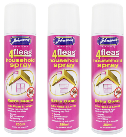 Johnson's Veterinary 4Fleas Household Flea Spray 250ml