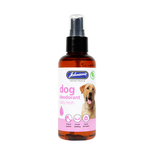 Johnsons Dog Deodorant Spray Baby Fresh 150ml