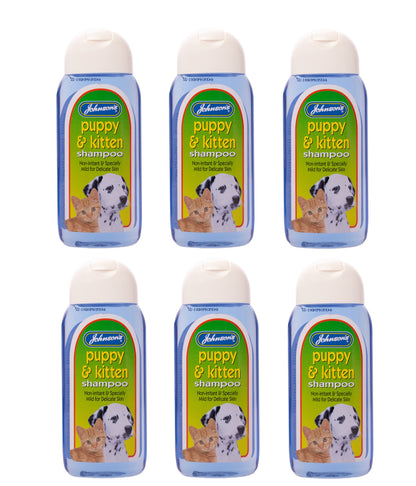 Johnson's Veterinary Puppy & Kitten Shampoo 200ml