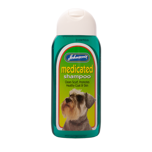 Johnson's Veterinary Medicated Dog Shampoo 200ml