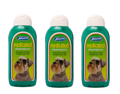 Johnson's Veterinary Medicated Dog Shampoo 400ml