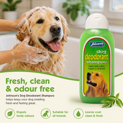 Johnson's Veterinary Dog Deodorant Shampoo 400ml