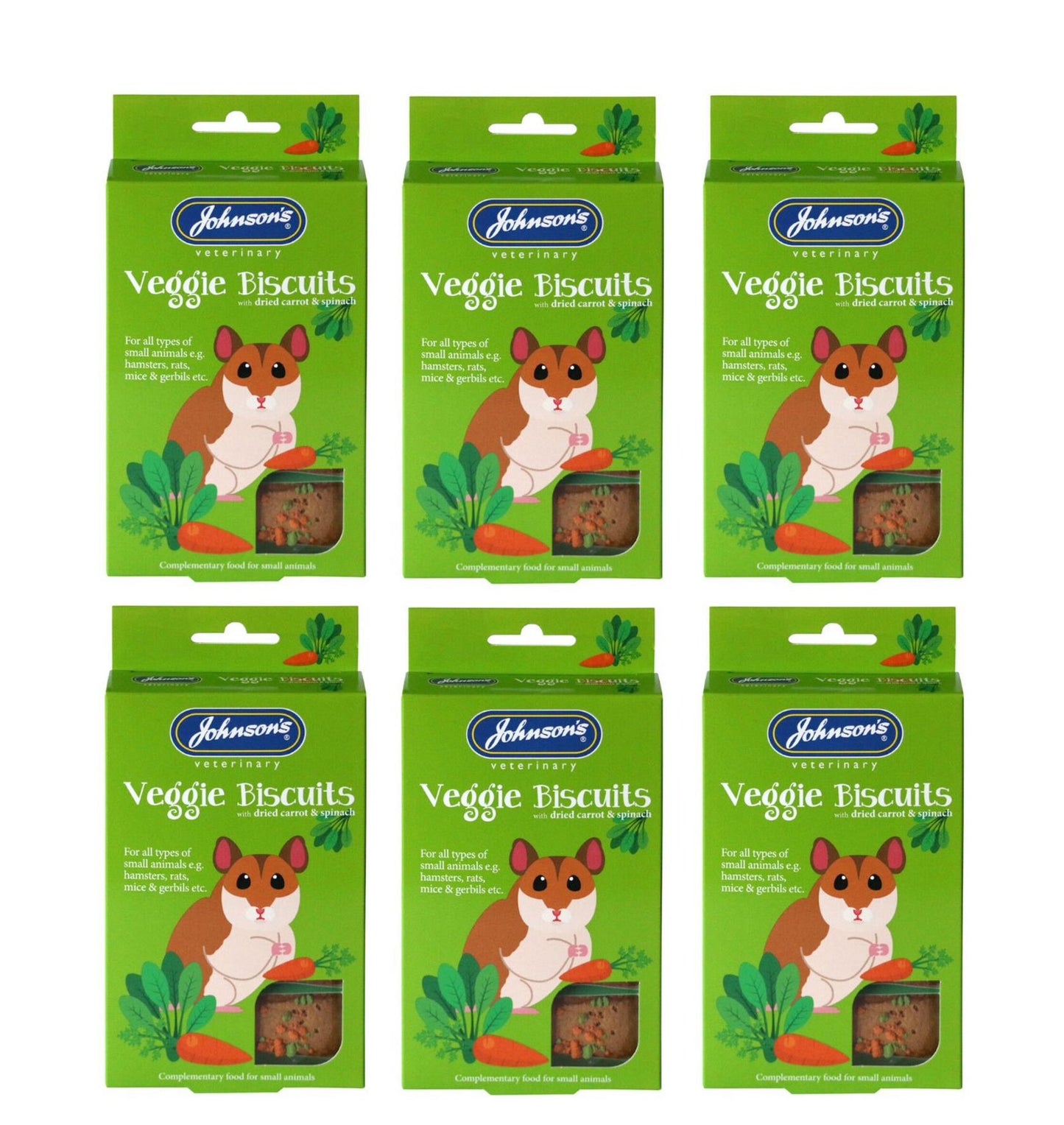 Johnson's Veterinary Veggie Biscuits For Small Animals