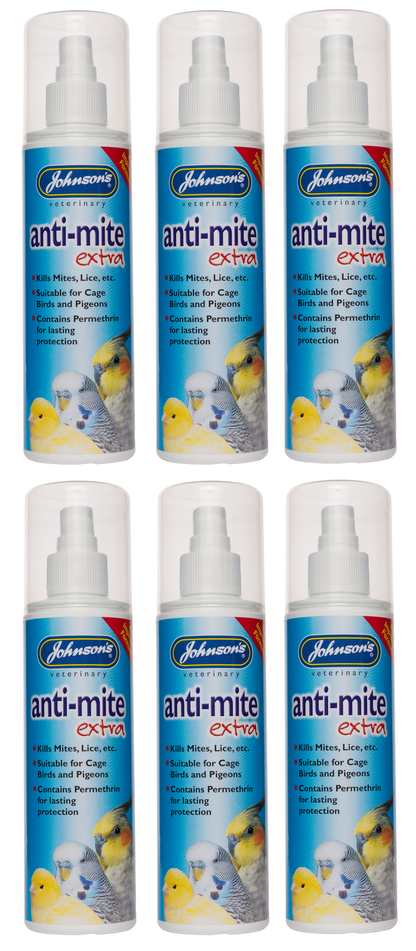 Johnson's Veterinary Anti-Mite Extra Bird Spray 150ml