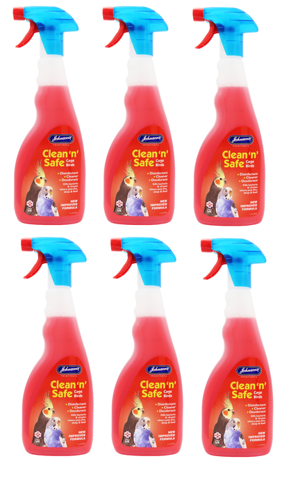 Johnson's Veterinary Clean & Safe Bird 500ml