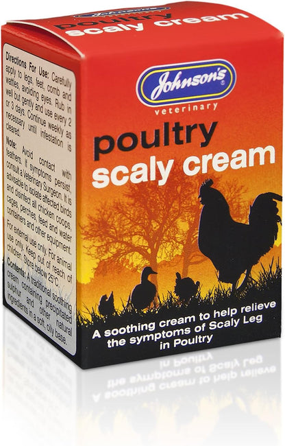 Johnson's Veterinary Poultry Scaly Cream 50g