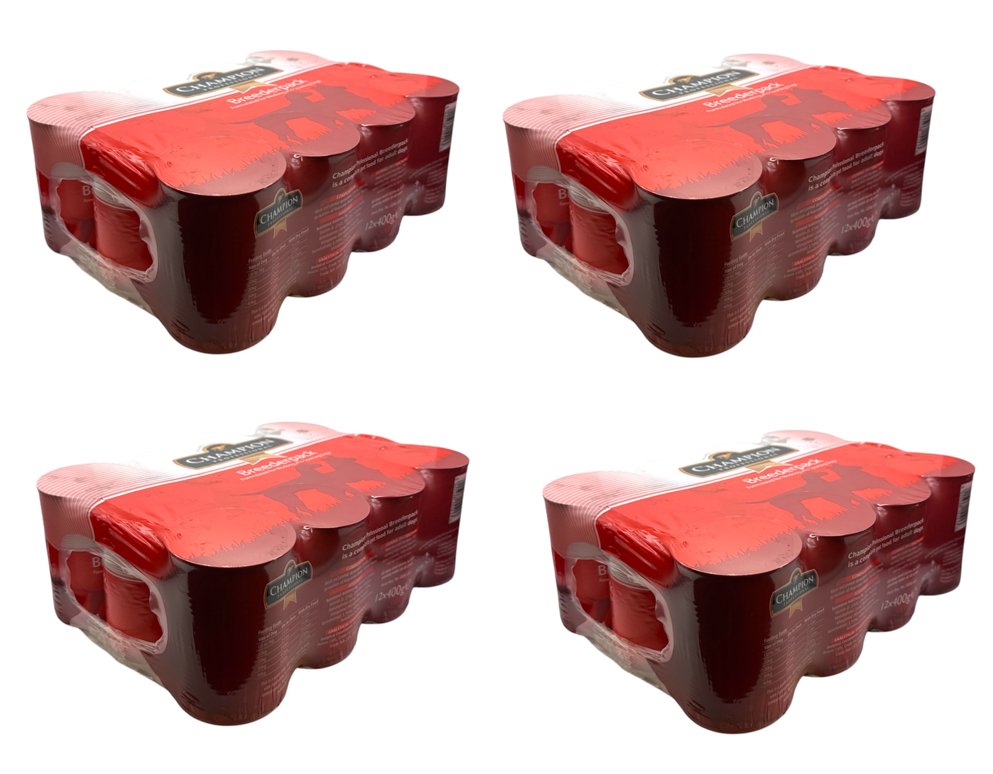 Champion Professional Breederpack Working Dog Tins 12 x 400g