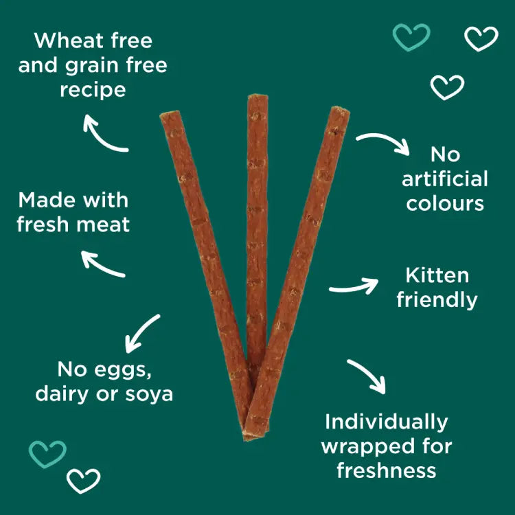 Webbox Cat Sticks Duck 6 Sticks