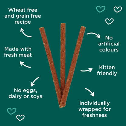 Webbox Cat Sticks Duck 6 Sticks