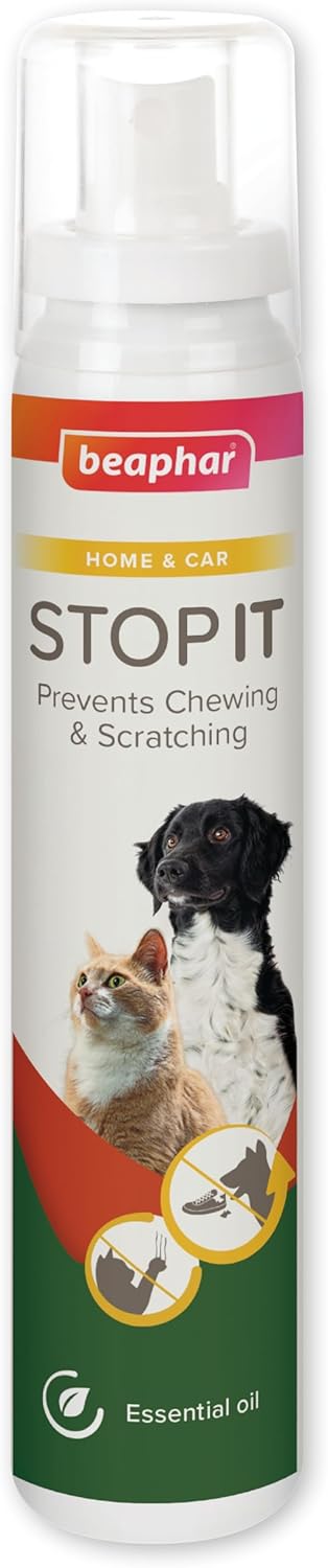 Beaphar Pet Behave Spray 125ml Anti-Chew & Anti-Scratch Training Spray for Cats & Dogs