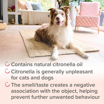 Beaphar Pet Behave Spray 125ml Anti-Chew & Anti-Scratch Training Spray for Cats & Dogs