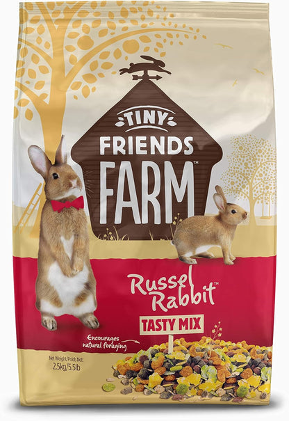Tiny Friends Russel Rabbit Tasty Mix 2.5kg