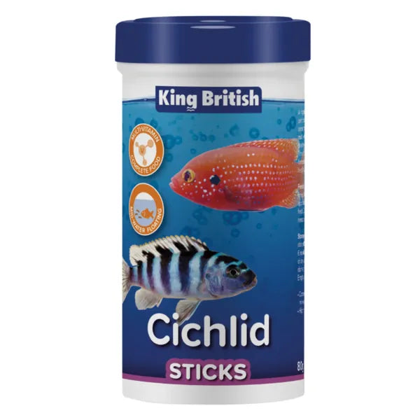 King British Cichlid Sticks 80g