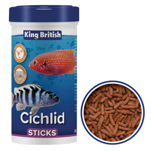 King British Cichlid Sticks 80g