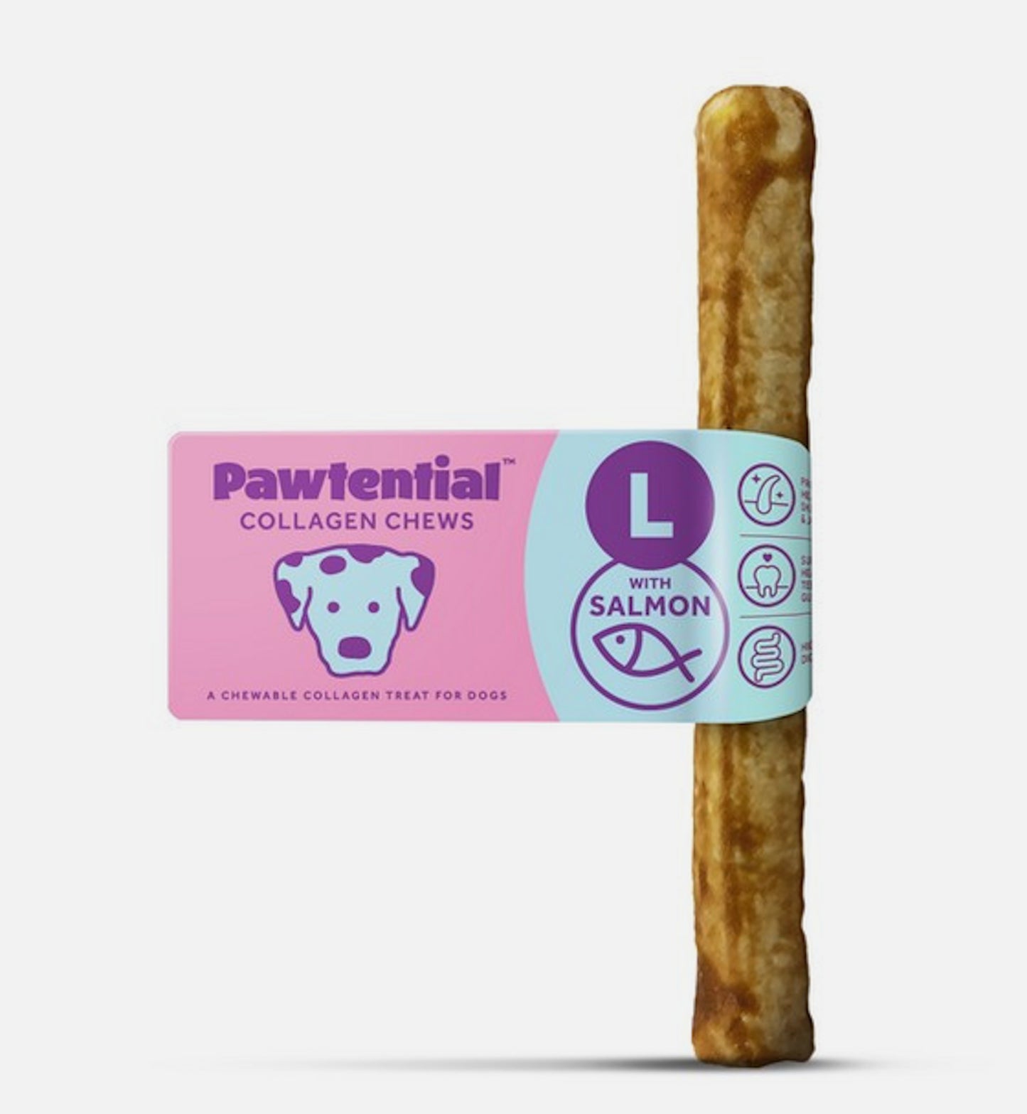 Pawtential Collagen Chew Salmon Flavour Large 110g