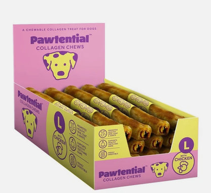 Pawtential Collagen Chew Chicken Flavour Large 110G