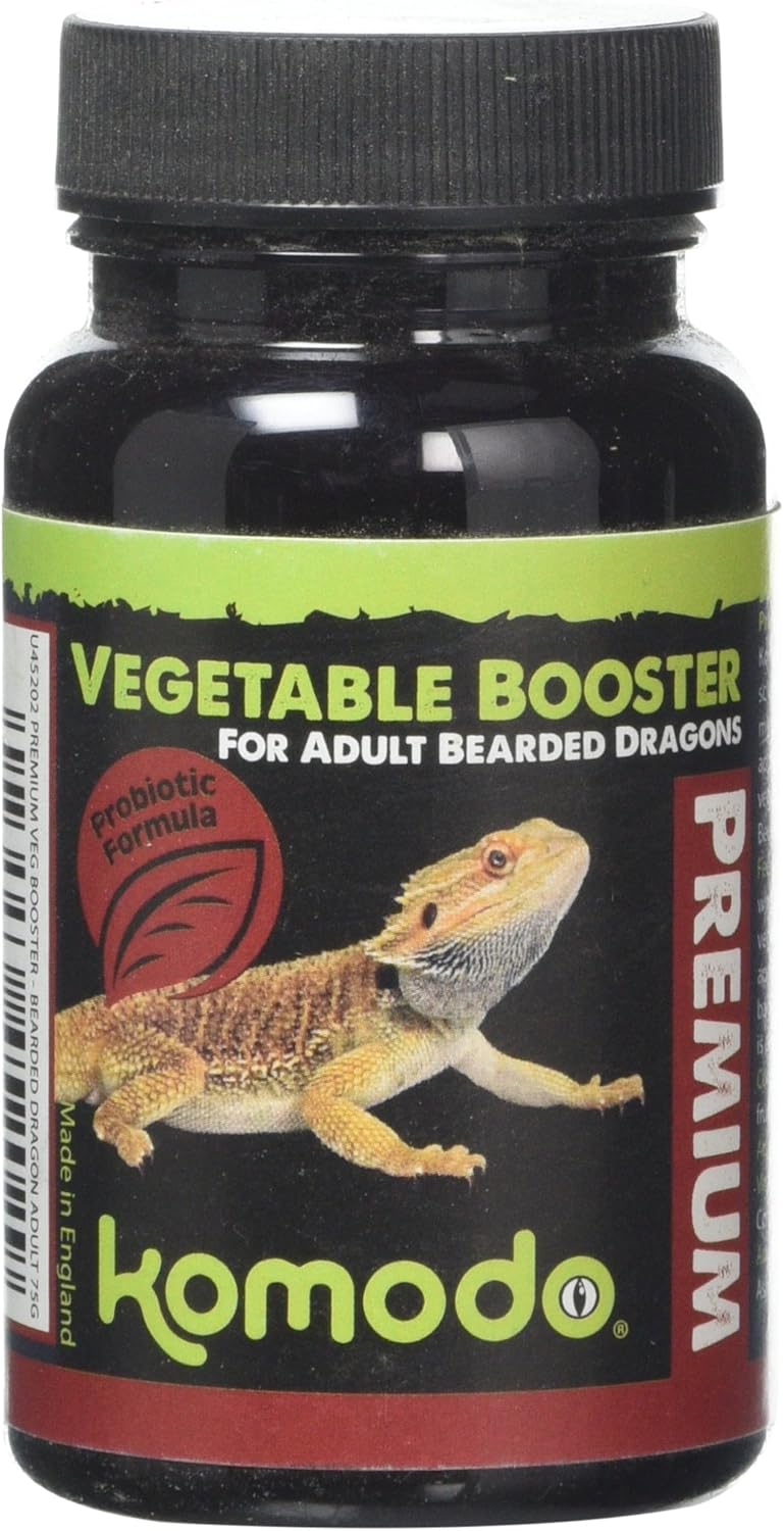 Komodo Premium Vegetable Booster - Adult Bearded Dragon 75g