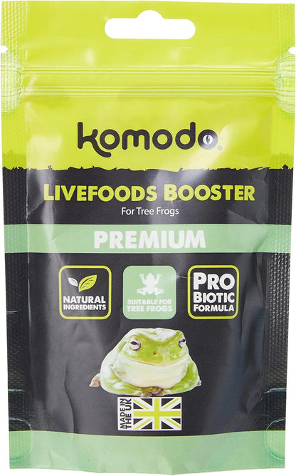 Komodo Premium Livefoods Booster For Tree Frogs 75g