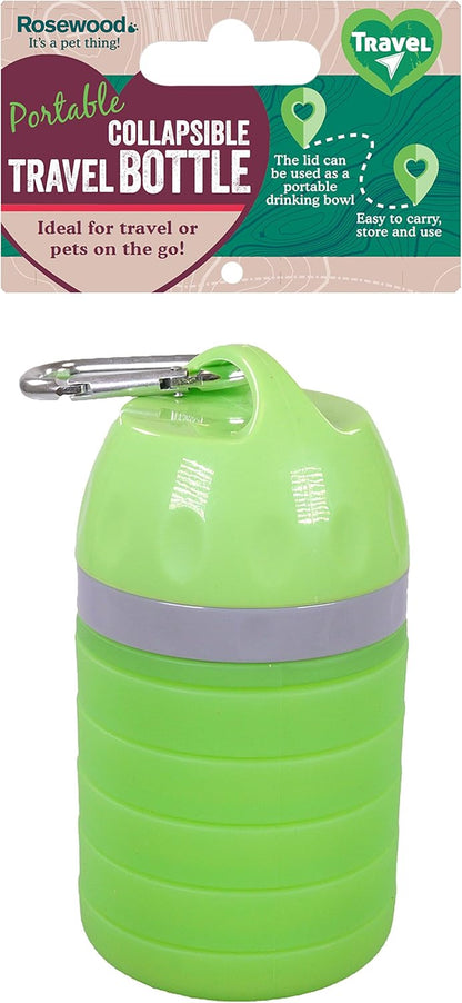 Rosewood Collapsible Travel Bottle