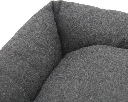 Rosewood Luxury Grey Felt With Memory Foam Bed With Support Small