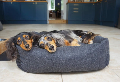 Rosewood Luxury Grey Felt With Memory Foam Bed With Support Small