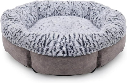 Rosewood Luxury Fleece Lined Plush Bed 64 Cm