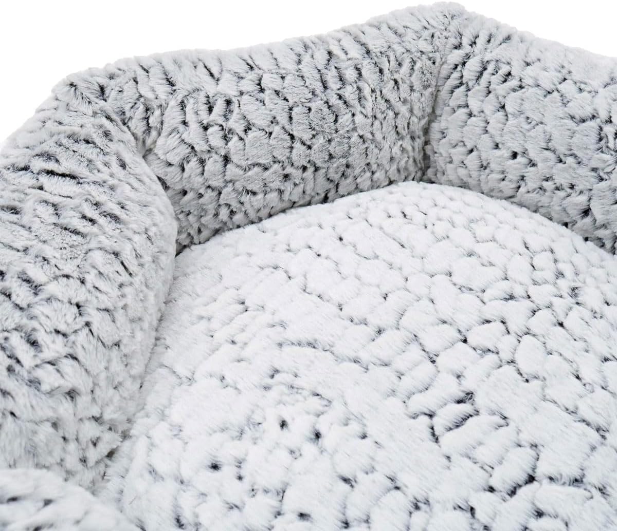 Rosewood Luxury Fleece Lined Plush Bed 64 Cm