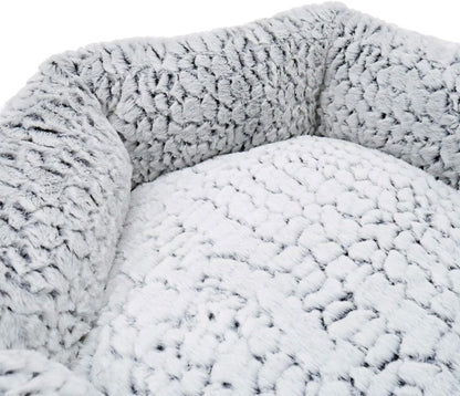 Rosewood Luxury Fleece Lined Plush Bed 64 Cm
