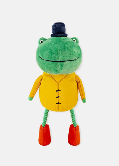 Joules Hop To It Frog Dog Toy