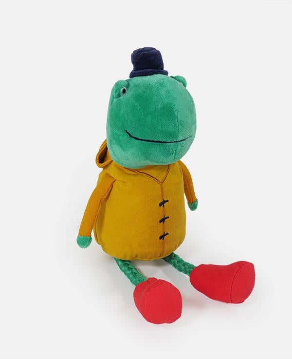 Joules Hop To It Frog Dog Toy