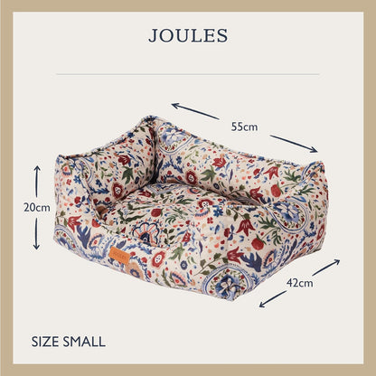 Joules Festival Floral Box Bed Small