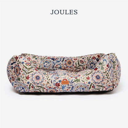 Joules Festival Floral Box Bed Large