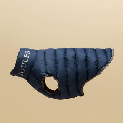 Joules Moorsdale Navy Puffer Coat Small