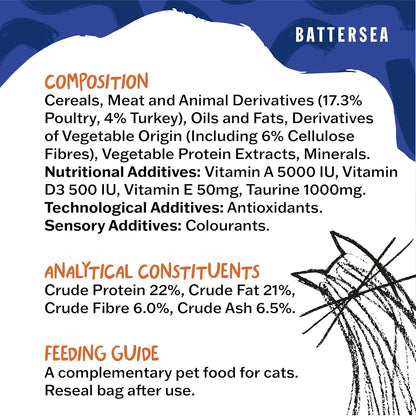 Battersea Chicken Cat Cushions Cat Treats 60g