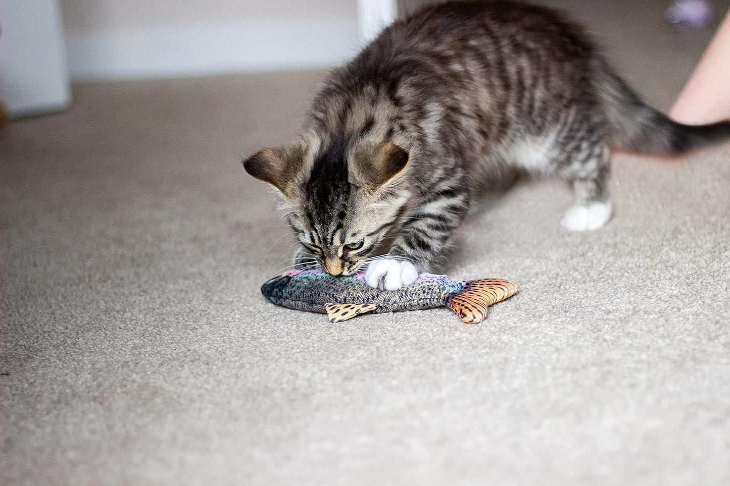 Rosewood Catnip Trout Toy
