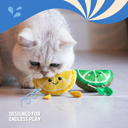 Rosewood Leo Lemon & Layla Lime Cat Toys