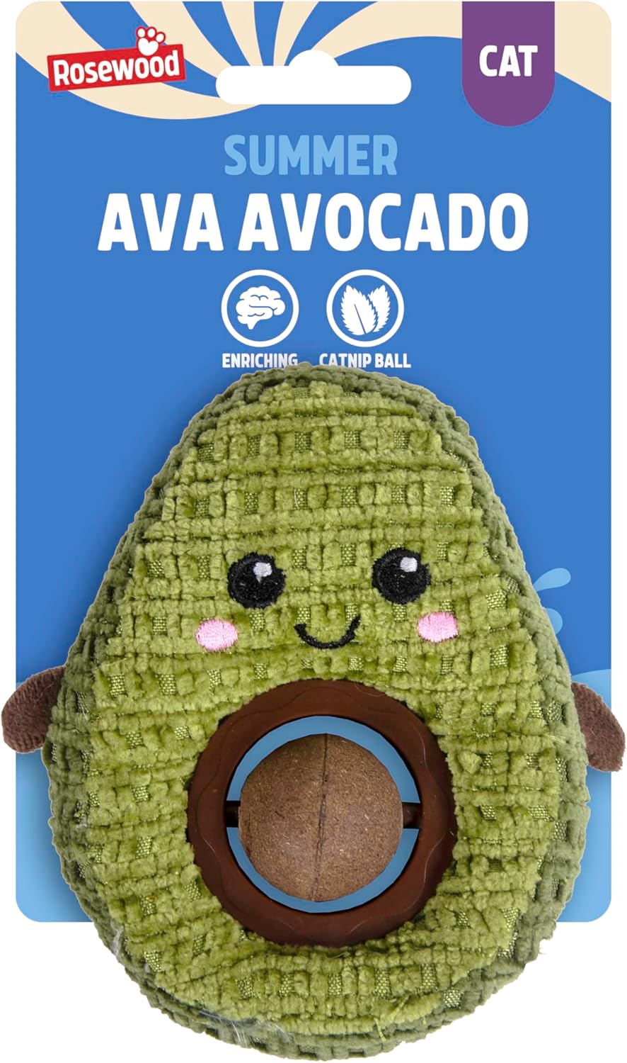 Rosewood Ava Avocado Cat Toy