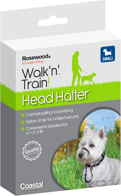 Rosewood Walk 'n' Train Head Halter For Small Dogs