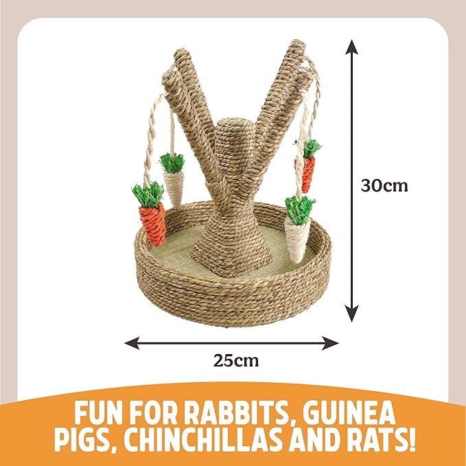 Rosewood Bunny Fun Tree Small Animal Toy