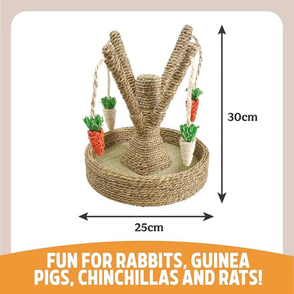 Rosewood Bunny Fun Tree Small Animal Toy