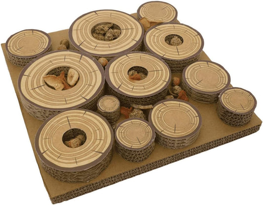 Rosewood Boredom Breaker Maze-a-log Treat Challenge