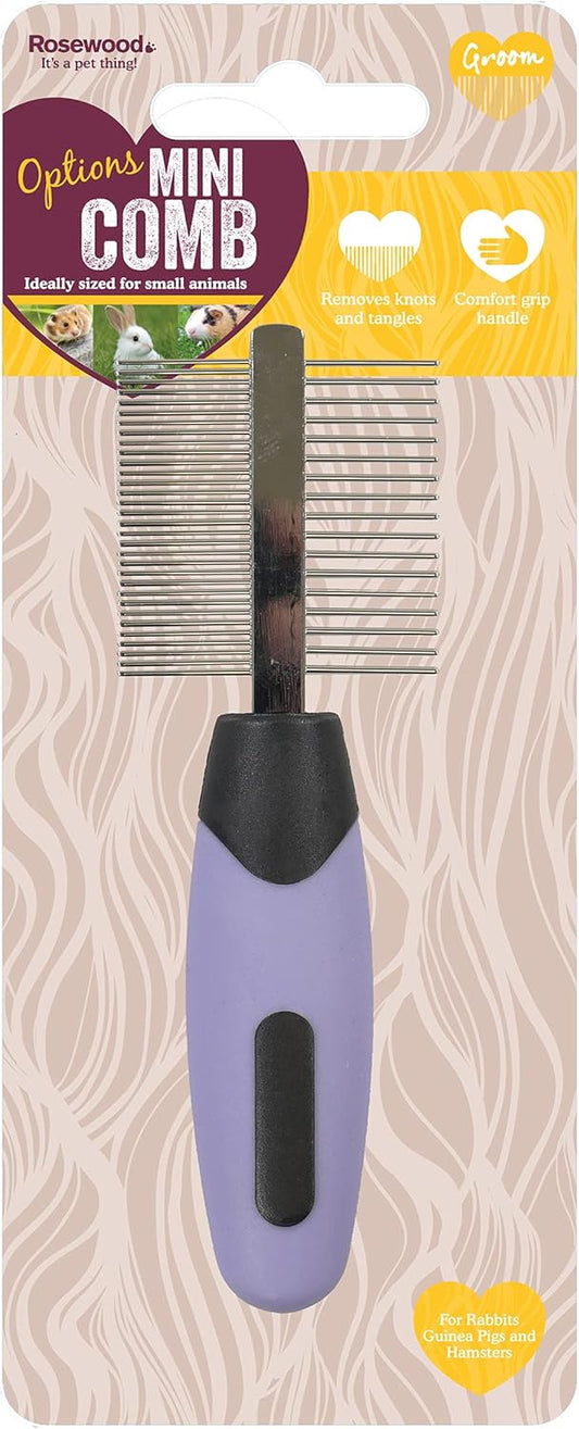 Rosewood Mini Double Sided Comb